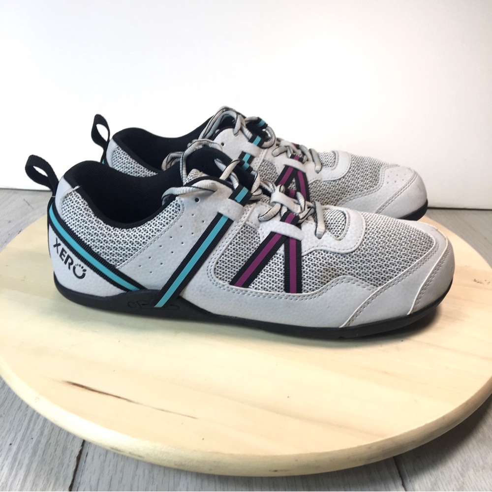 Xero Shoes Womens Sz 10 Prio White Running Lunar Barefoot Zero Drop Minimalist